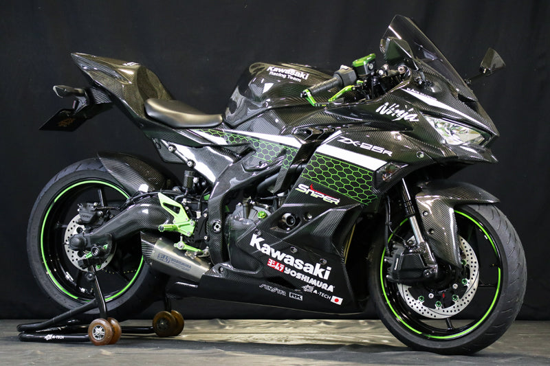 Kawasaki カワサキ ZX-25R カーボンタンクカバー - カウル、フェンダー 