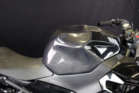 ninja250sl タイプR カーボンタンクパッド　A-TECH Ninja250 タンクパッド タイプR – A-TECH Online Shop