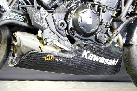 【Z650RS】A-TECH アンダーカウル 平織カーボン クリア塗装仕上げ Z650RS アンダーカウルSPL – A-TECH Online Shop