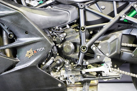 Ninja H2 SX/SE/+ フロントスプロケットカバー – A-TECH Online Shop