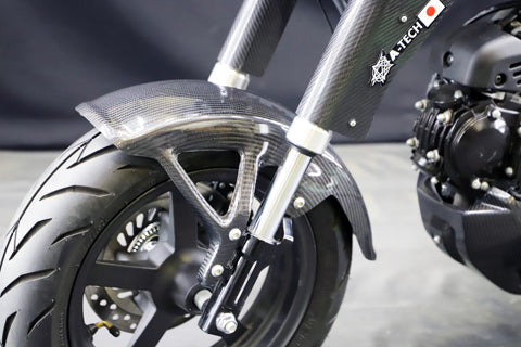 ダックス125 クラシックフロントフェンダー ブラック A-TECH リアセット Dax125 クラシックフロントフェンダー – A-TECH Online Shop