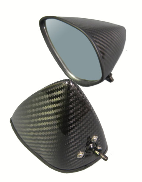 エーテック　カウリングカーボンミラー 汎用：カウリングモデル】タイプ5 ドライカーボンミラーセット