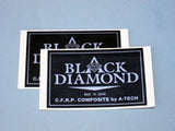 BLACK DIAMOND ロゴステッカー