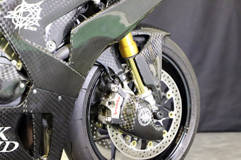 A-TECH (エーテック) フロントフェンダーSPL 平織ドライカーボン CBR1000RR-R H10655-C