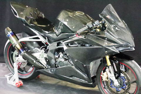 CBR250RR【レース用】フルカウル 5点セット FW 白FRP 【品番】 H25170 / クリアー塗装無し