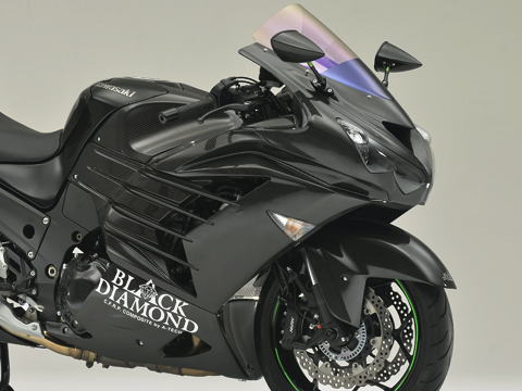 カワサキ ZX14R 純正 フルカウル セット カスタムペイント タンク ...