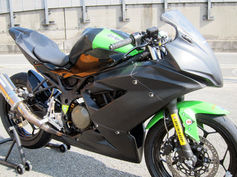 Ninja250SL【レース用】フルカウル 4点セット – A-TECH Online Shop