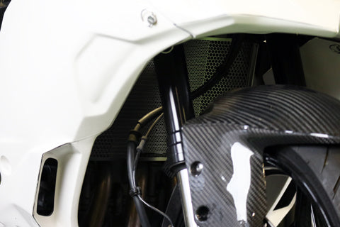 ラテ MOTO CORSE新製品 Kawasaki Ninja ZX-25R適合チタニウムラジエター