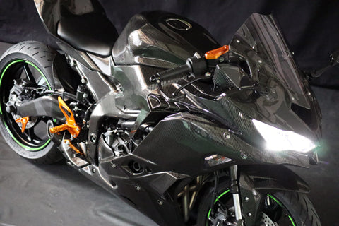 安い価格☆ZX-14R 2015 純正 ミラー カーボンカバー付き ミラー