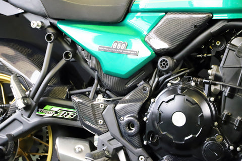 【Z650RS】A-TECHインナーフェンダー 平織カーボン クリア塗装仕上げ Z650RS リアフェンダーSPL – A-TECH Online Shop
