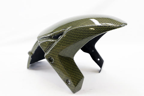 A-TECH A-TECH:エーテック フロントフェンダーSPL2 タイプ：カーボンケブラー / クリアー塗装オプション：なし Ninja 250