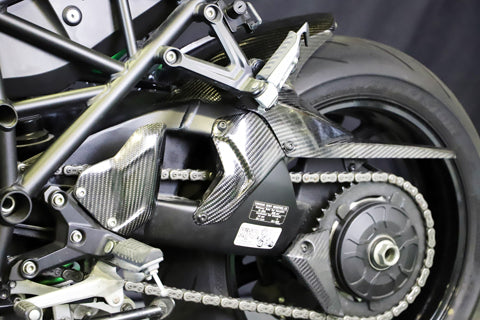 ZXDV(で寸で) カーボンファイバー製スモールスイングアームカバー